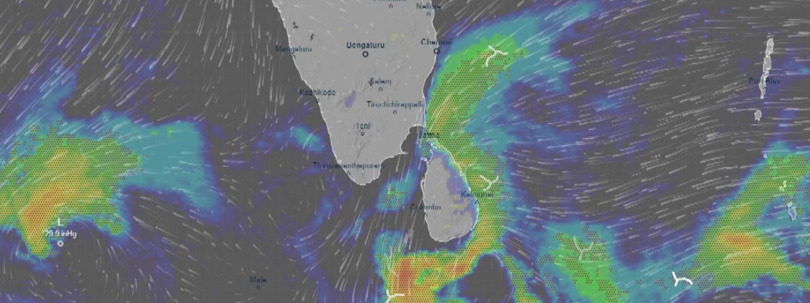 Showers and Thundershowers Expected Across SL